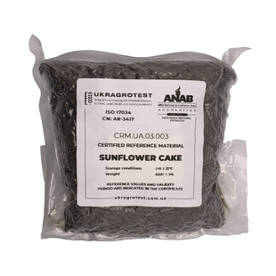 Sunflower Cake Certified Reference Material (CRM.UA.03.003)